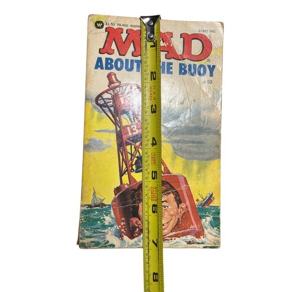 MAD About The Buoy #53 Paperback 1980 Warner Books Humor & Satire Magazine - Picture 16 of 16